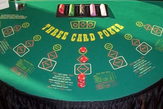 Play three card poker free